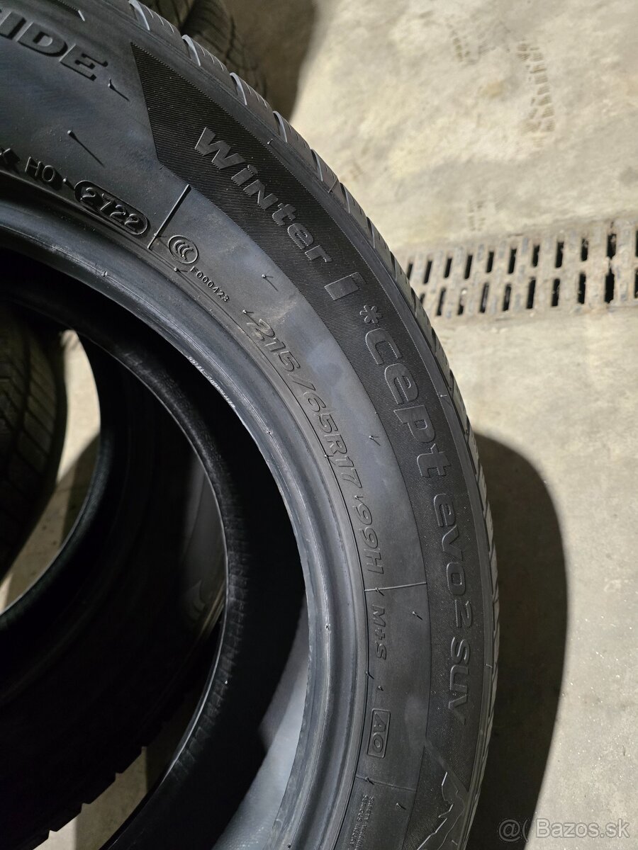 Zimné Pneu Hankook 215/65 R17 - 5
