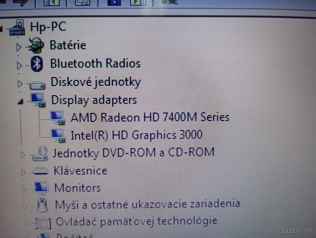 predám HP PAVILION DV 6 , Windows 7 , INTEL CORE I7 - 5