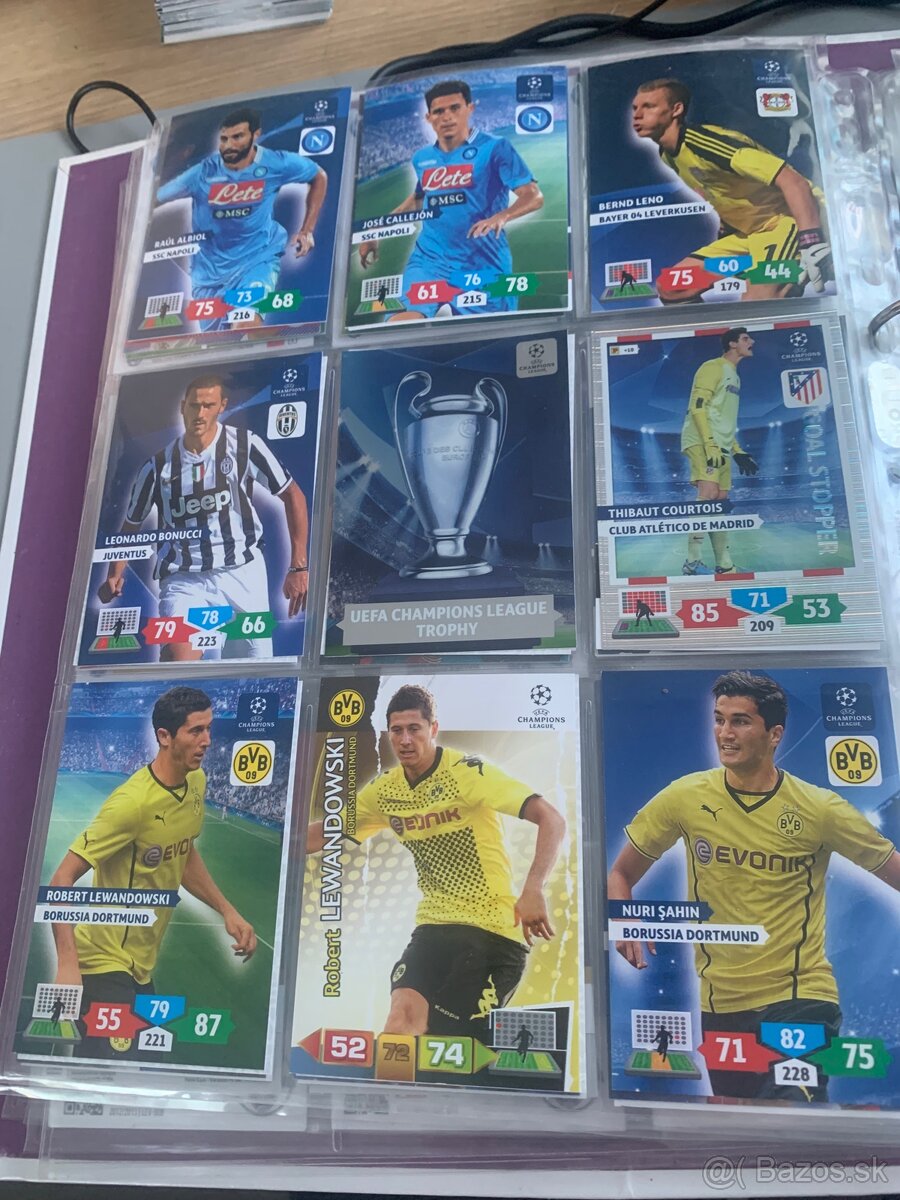 Futbalové kartičky - 5