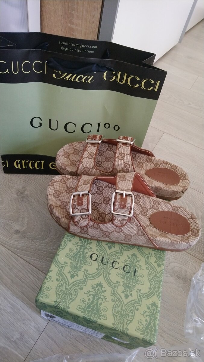 Gucci / dámske šľapky 39 - 5