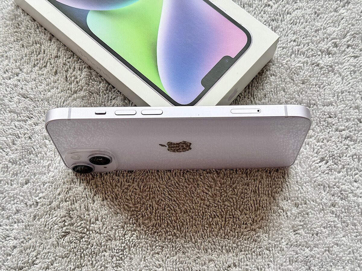 iPhone 14 128GB, NOVÁ BATERKA, TOP STAV - 5