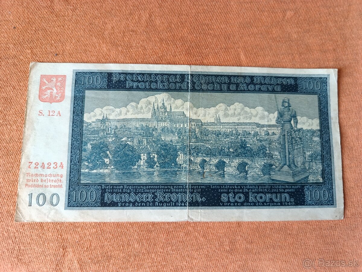 Bankovky ČSR - 10 - 5