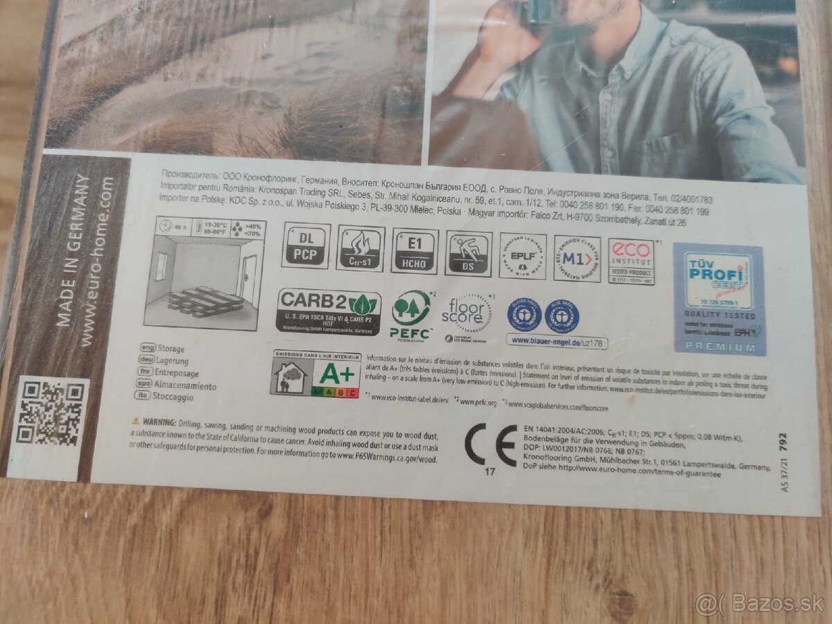 Podlaha Armoury Oak 8mm - 5