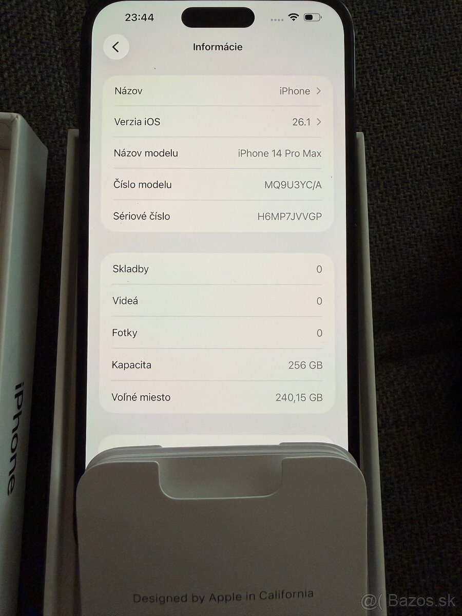 iPhone 14Pro Max 256GB-plati do zmazania - 5