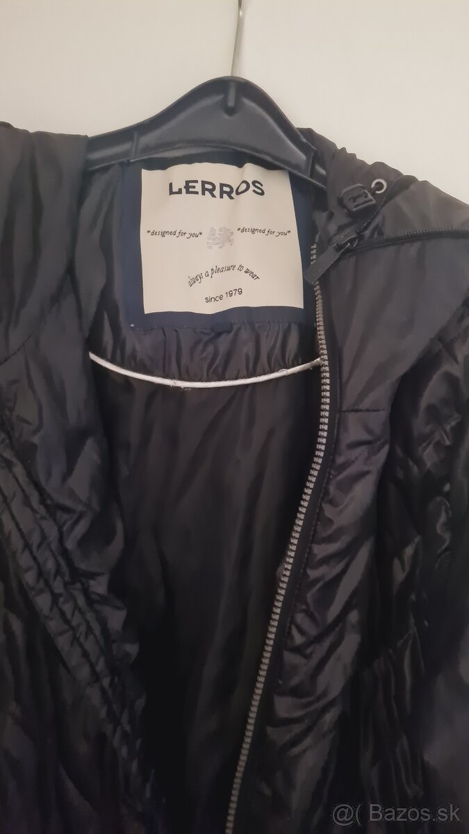 Čierna páperová bunda - 5