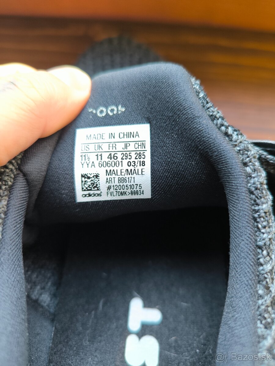 Adidas boost triple black vel.46 - 5