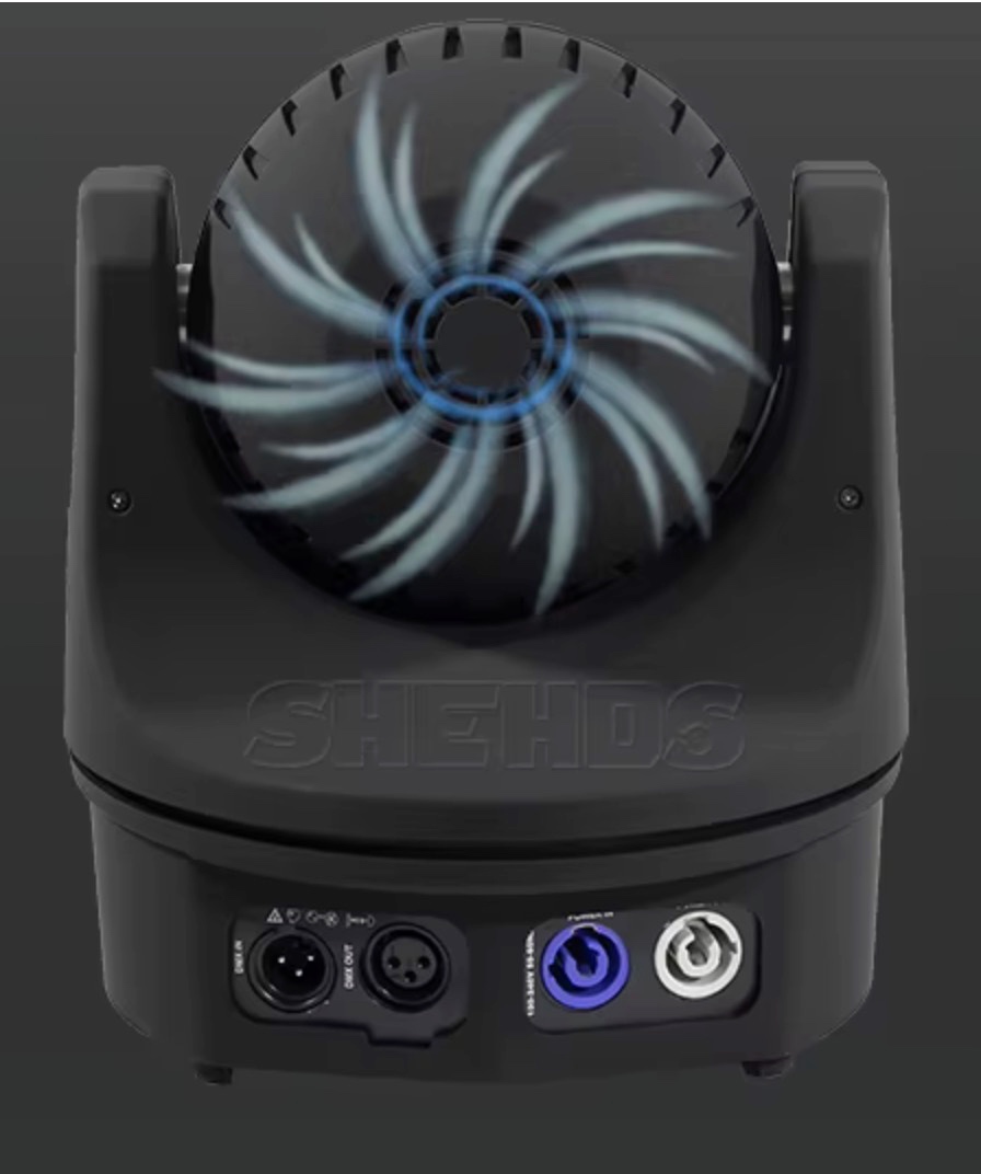 2x Led beam rotačná hlava 6x15W RGBW 4in1 - 5