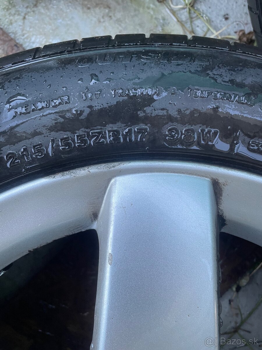 Letná sada diskov plus pneu Peugeot - 5