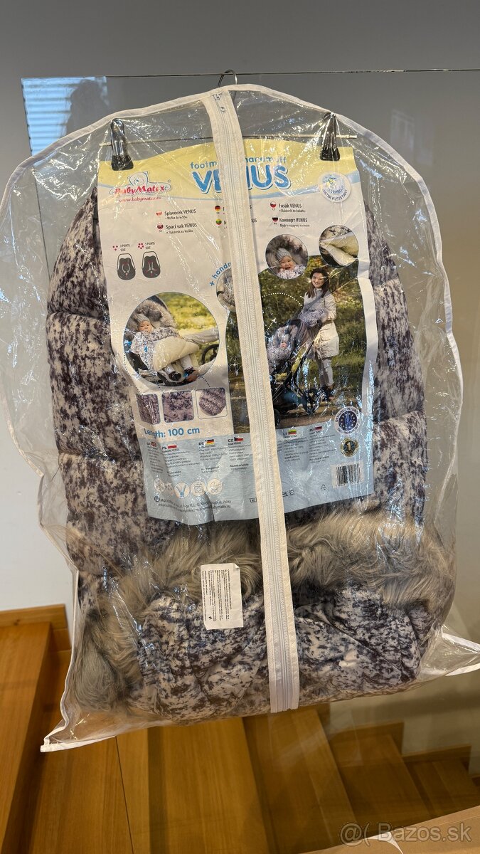 BABYMATEX Set fusak do kočíka a rukávnik s kožušinkou - 5