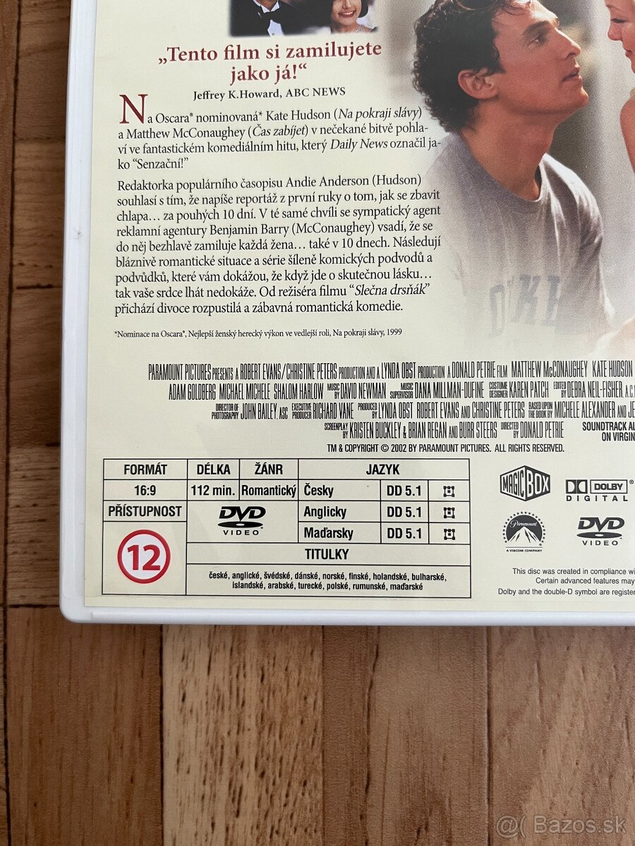 • Na predaj DVD film Jak ztratit kluka v 10 dnech • - 5