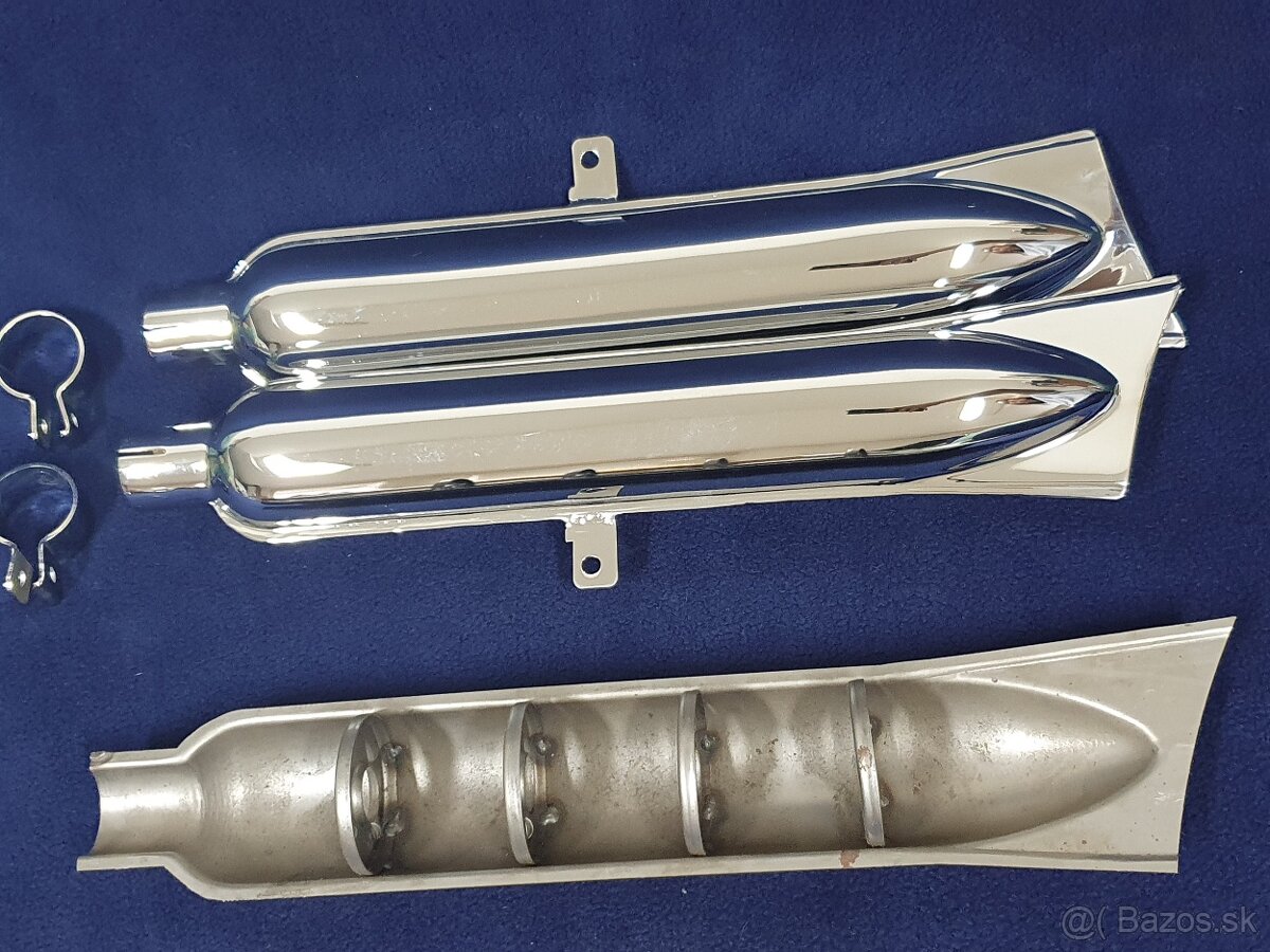 NOVÝ Výfuk ČZ 125-150 C perák - 5