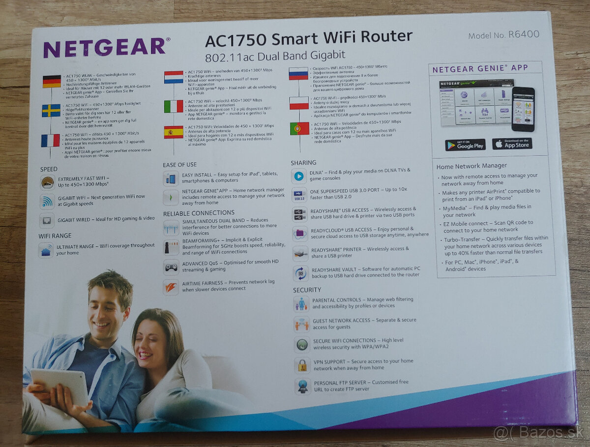 WiFi Router Netgear R6400v2 - 5