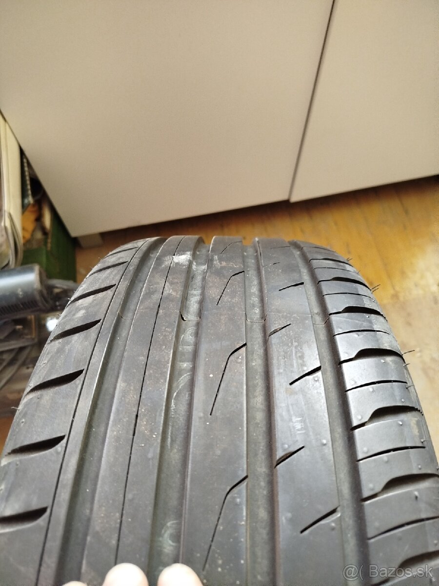 Predám elektróny+gumy 215/45r16 - 5