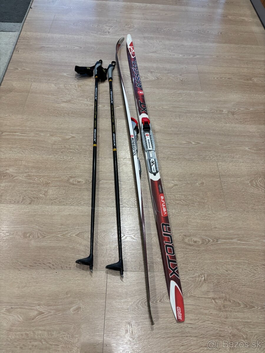 Detské bežky Rossignol 160cm + bežecké palice swix 115cm - 5