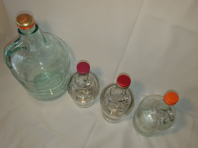 DEMIŽÓN SKLENENÝ 1L a 5L - 5