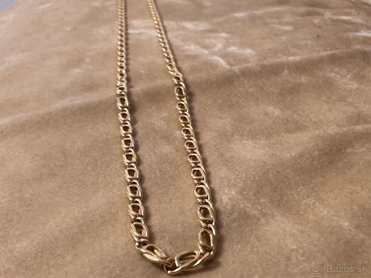 zlata retiazka 14kt zlato - 5