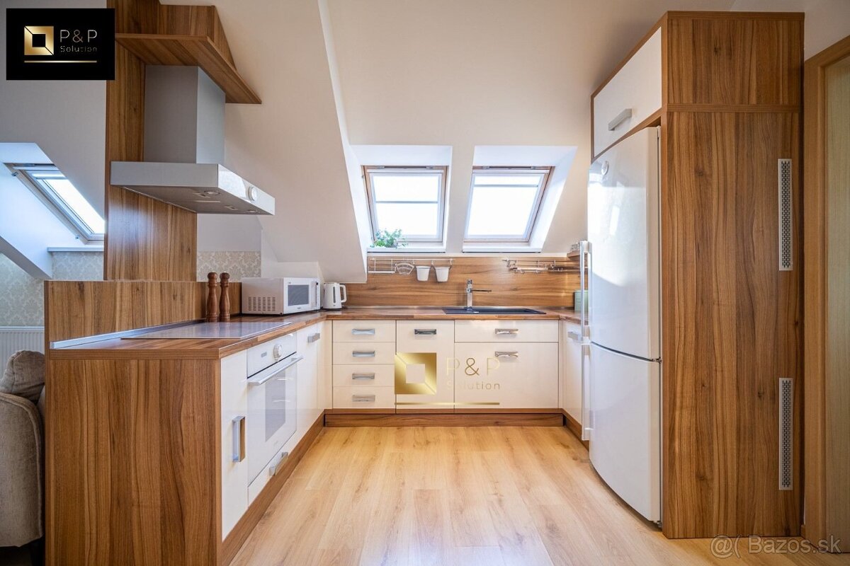 NA PRENÁJOM – Štýlový 3-izbový podkrovný byt blízko centra – - 5