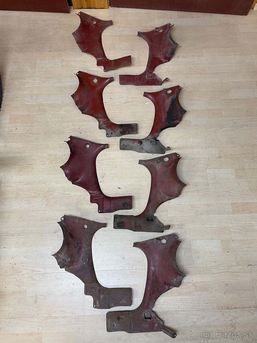 Podsedlové plechy Jawa 350 typ 360 361 Panelka Sport - 5