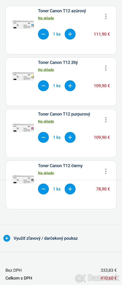 Canon toner T12 - 5