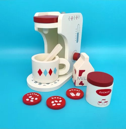Drevená hračka Kávovar, nová, nerozbalená - 5