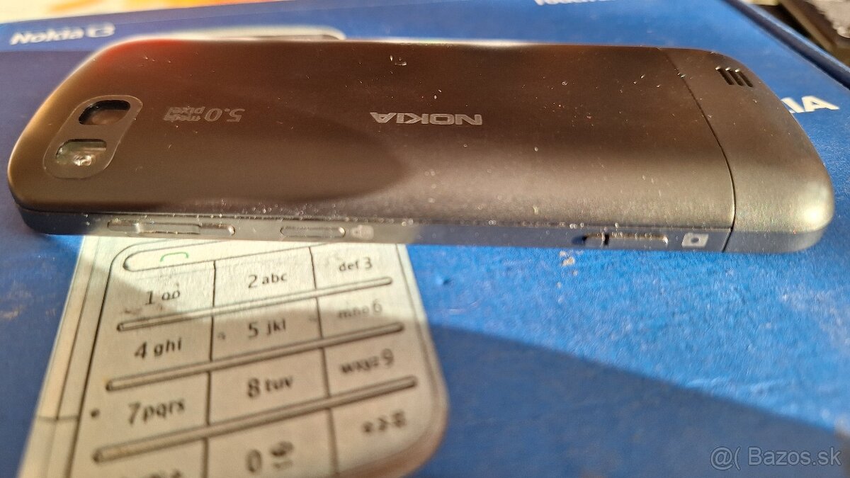 Nokia C3-01 šedá top stav - 5