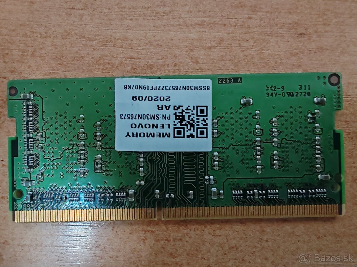 PREDÁM RAM SAMSUNG A MICRON DDR4 SODIMM 4GB - 5