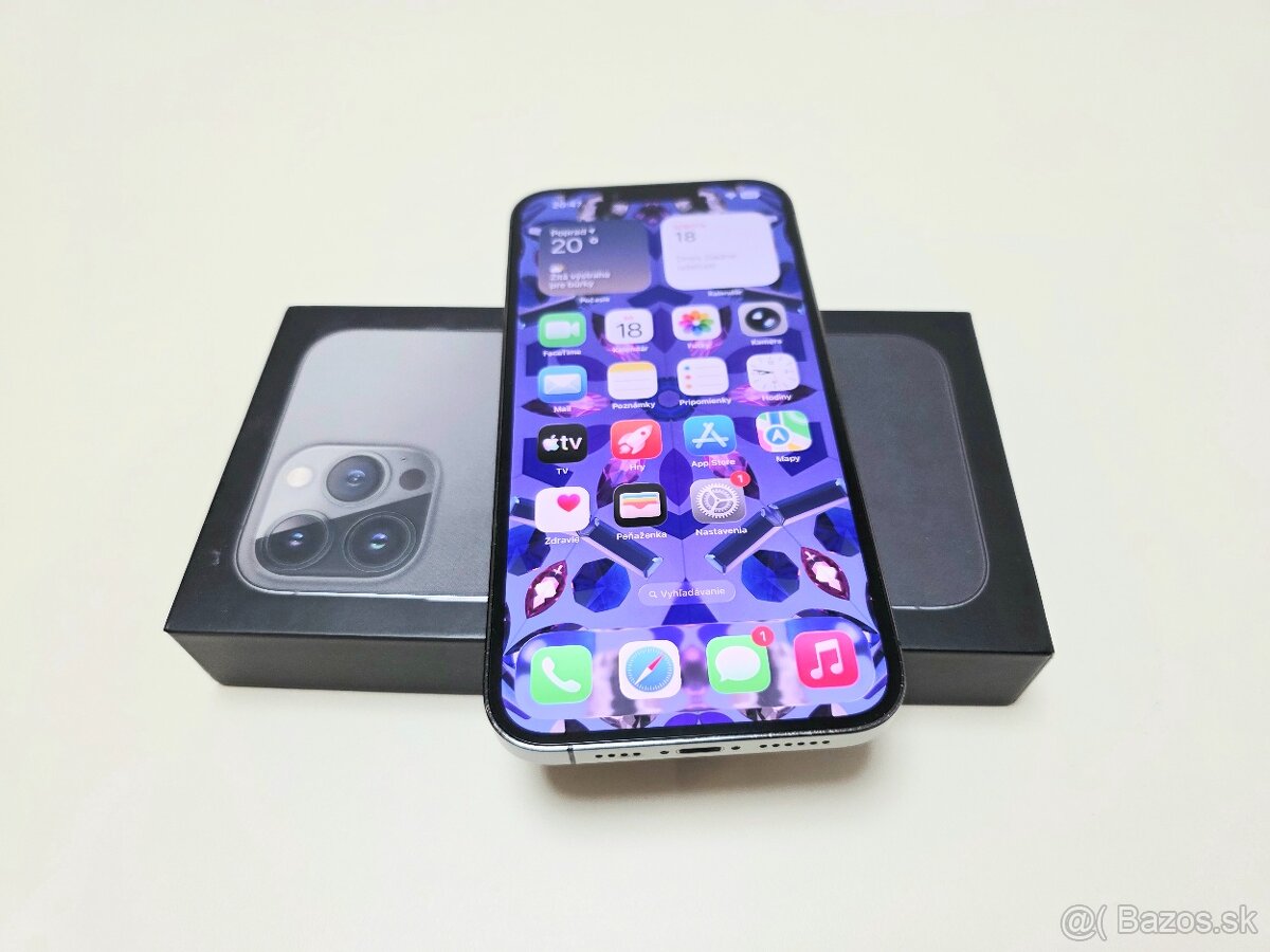 APPLE IPHONE 13 PRO MAX 128GB,GRAPHITE ,BATERKA 100% - 5