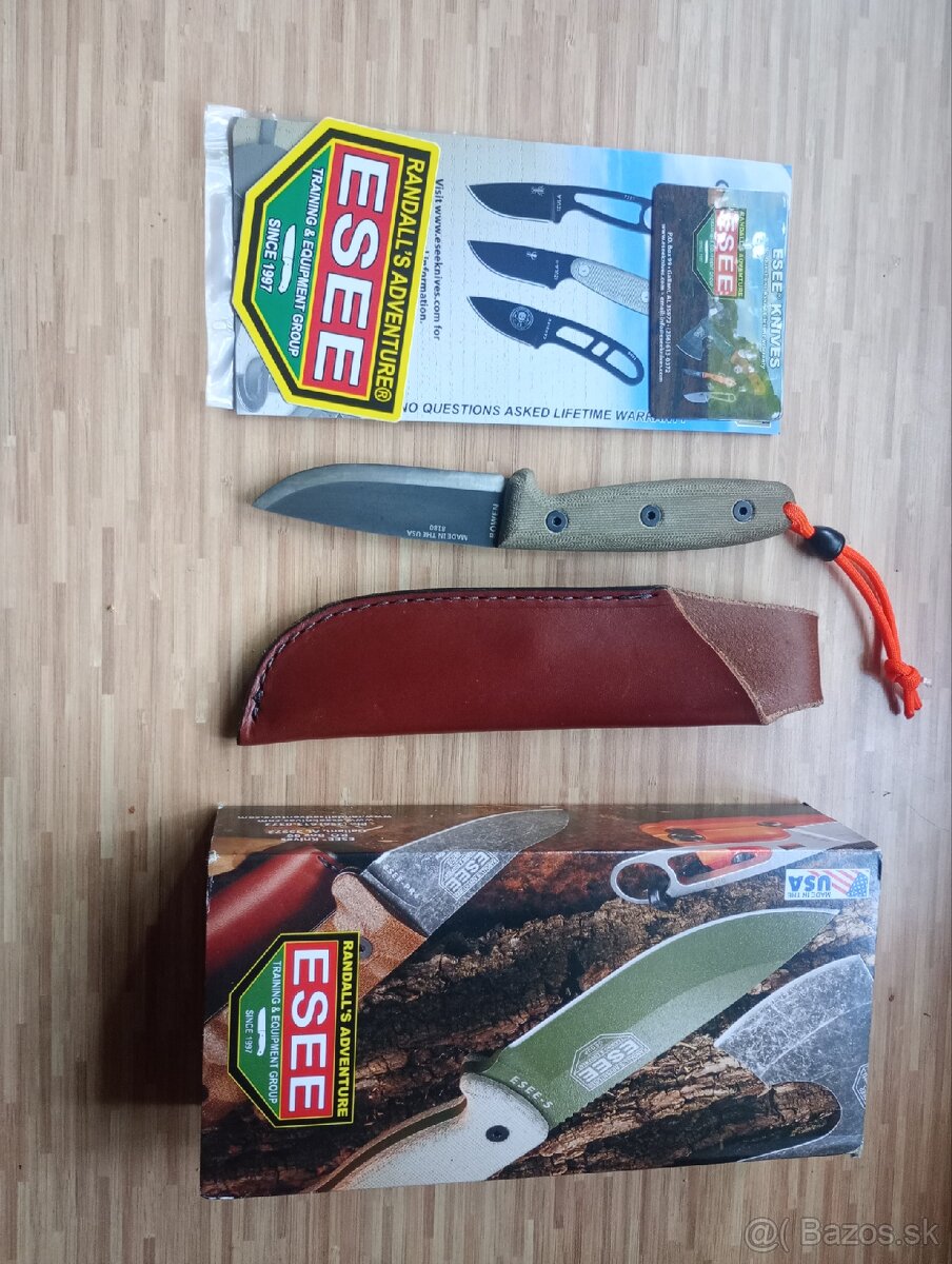 Predám nôž ESEE Camp Lore Reuben Bolieu original - 5