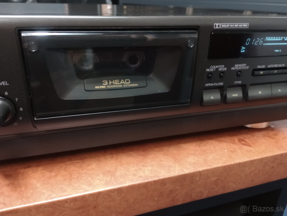 Technics RS-BX701 – Špičkový 3-hlavový Deck - 5