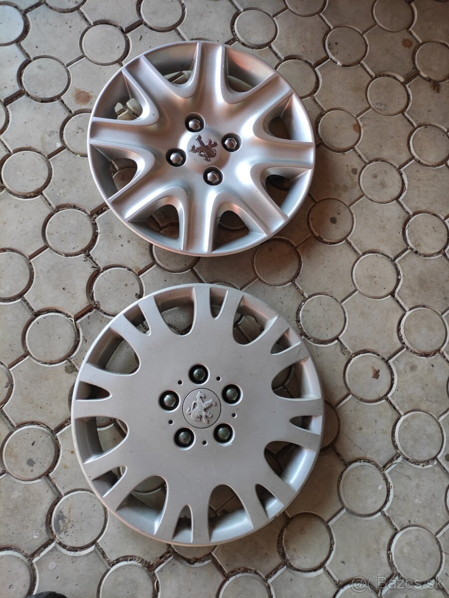 PEUGEOT 207 PUKLICE 15", 16" ORIGINÁL PEUGEOT - 5