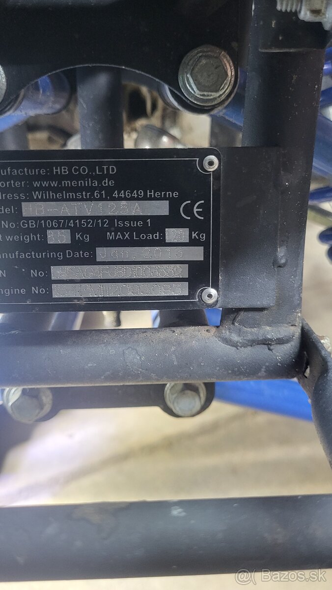 Predám atv 110 cm3
