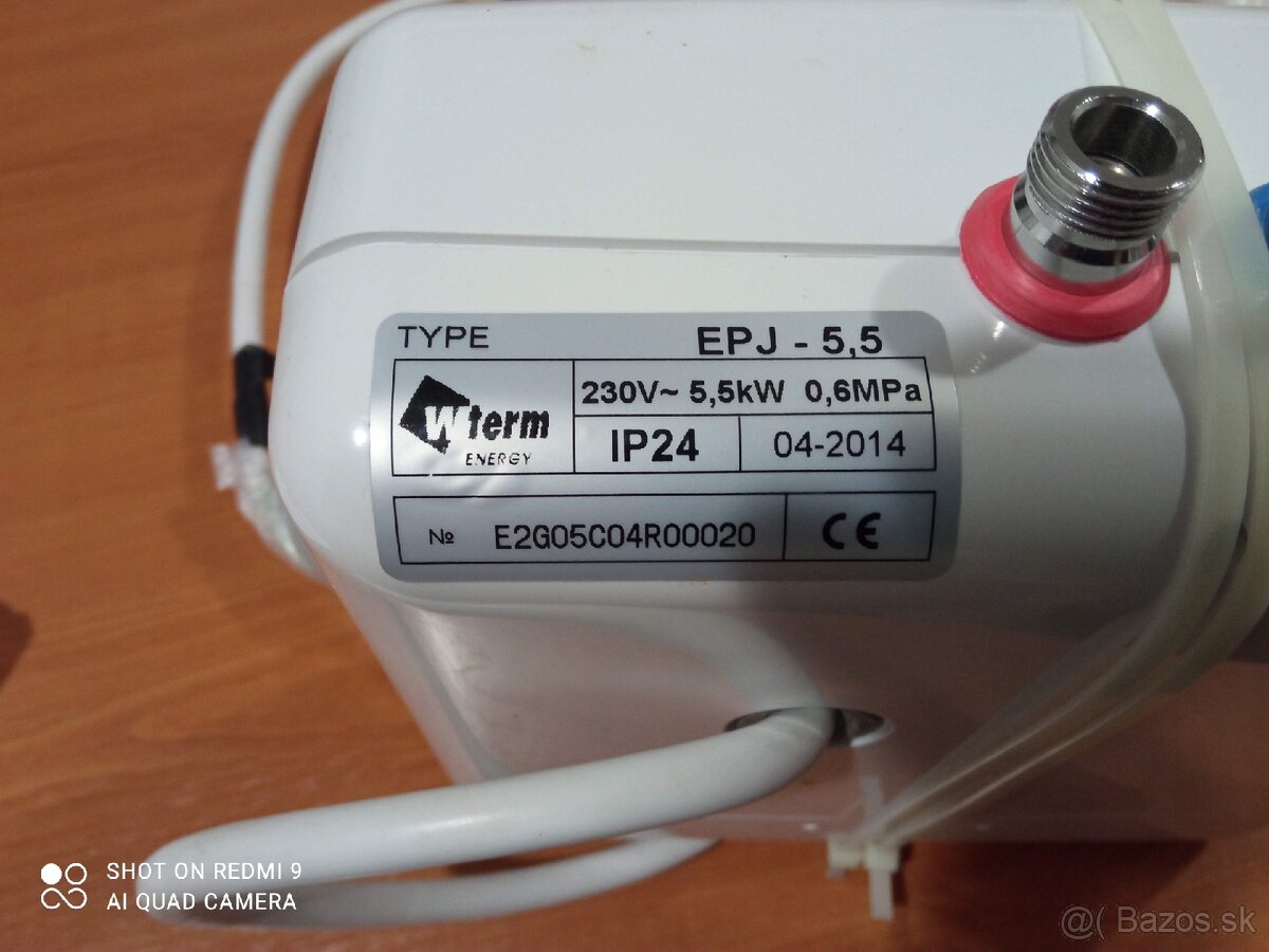 Prietokový ohrievač - 5