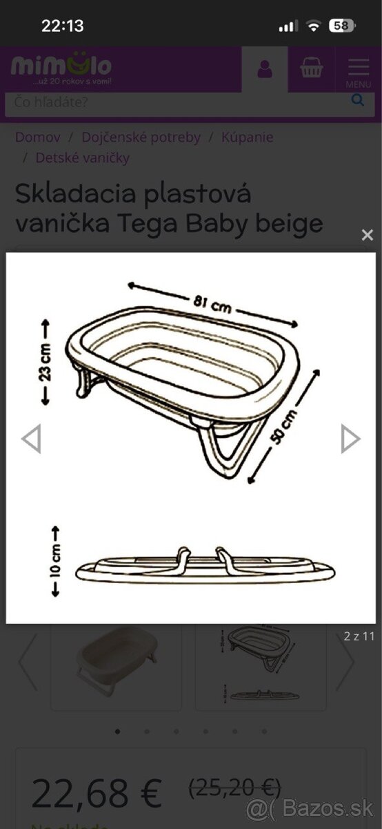 Detska vaničku na kúpanie + DARČEK - 5