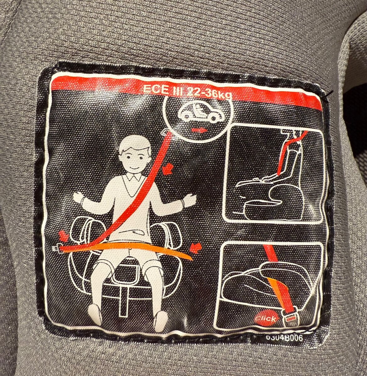 Autosedačka Kinderkraft 9-36kg comfort Up - 5