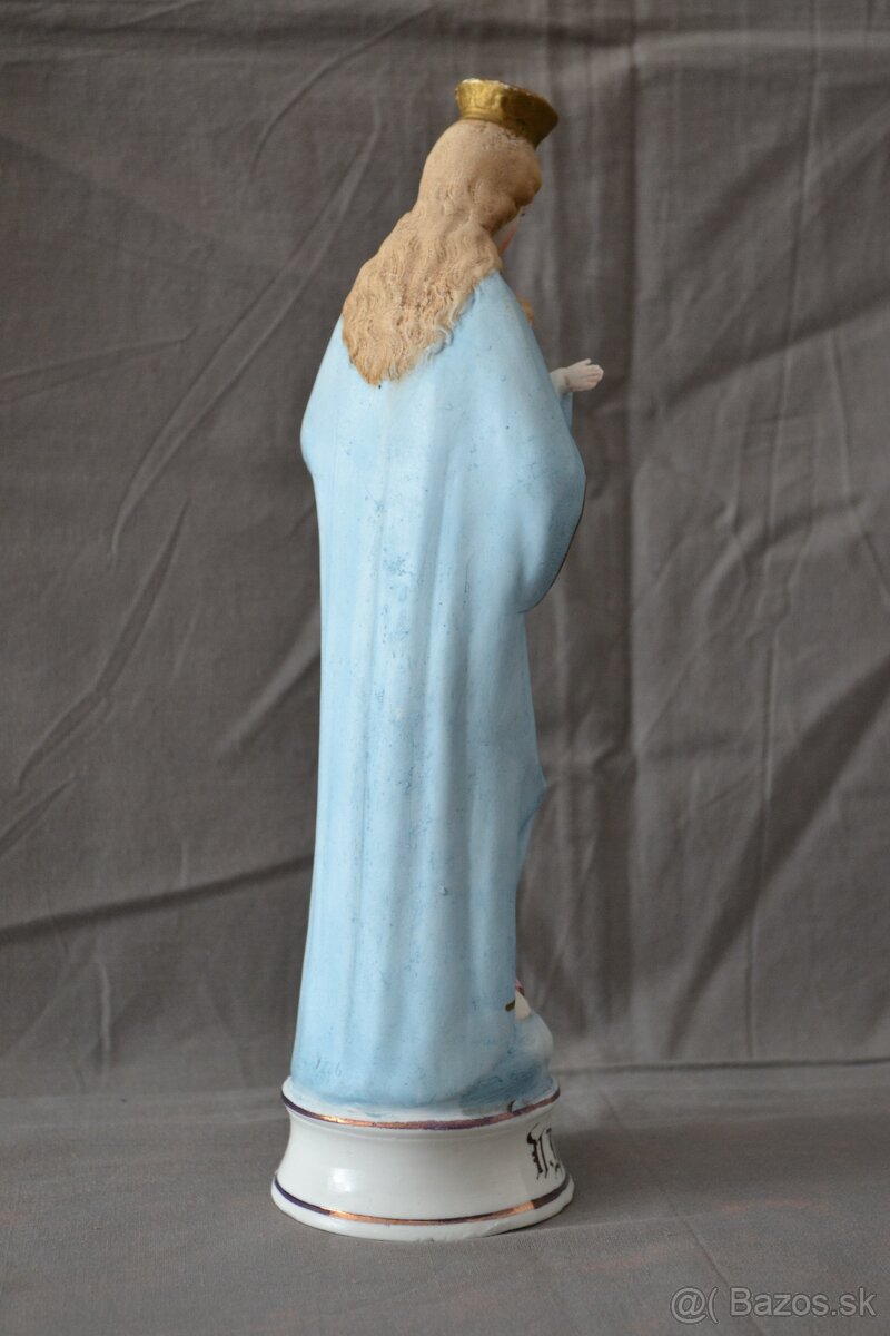 Keramická madona s dieťaťom - 5