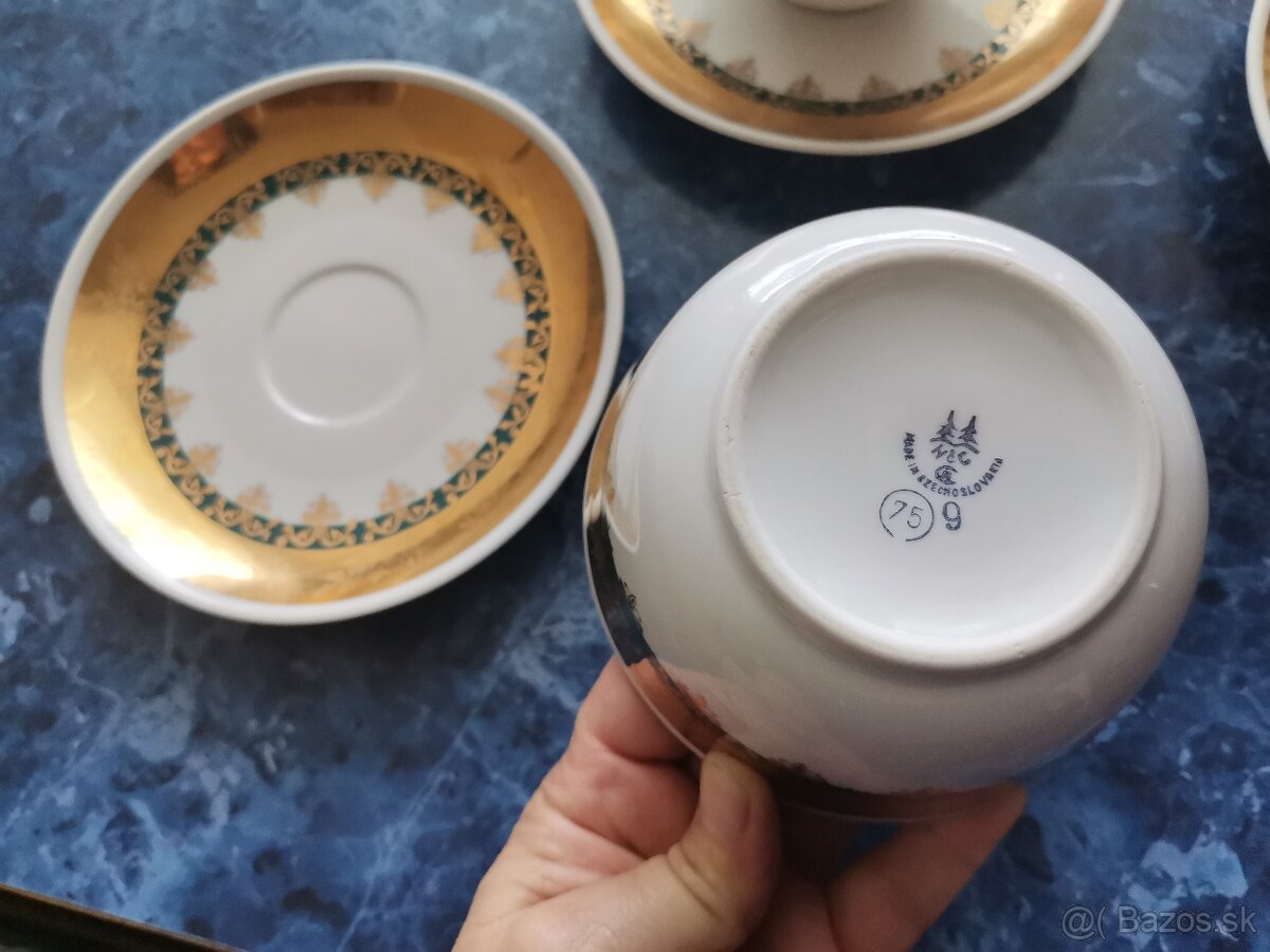 Šálky, cukornička - 5