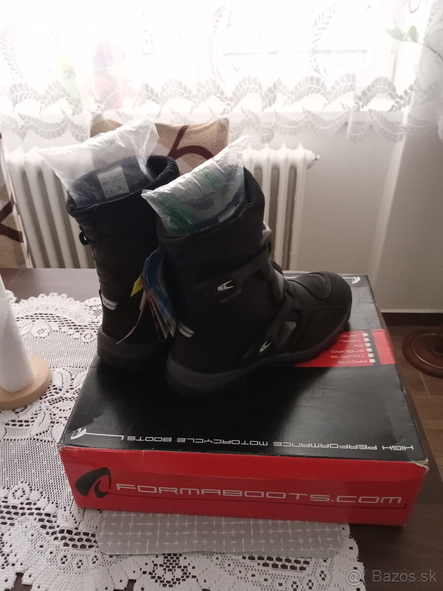 moto čižmy kenny vel.44,forma vel.45,rst vel.42 - 5