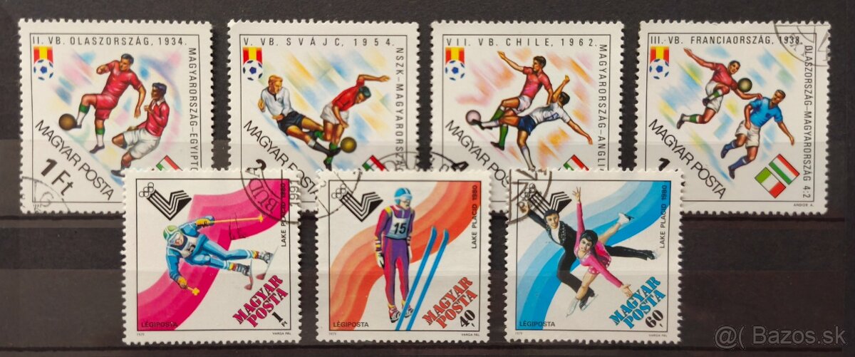 Známky šport Maďarsko - 5