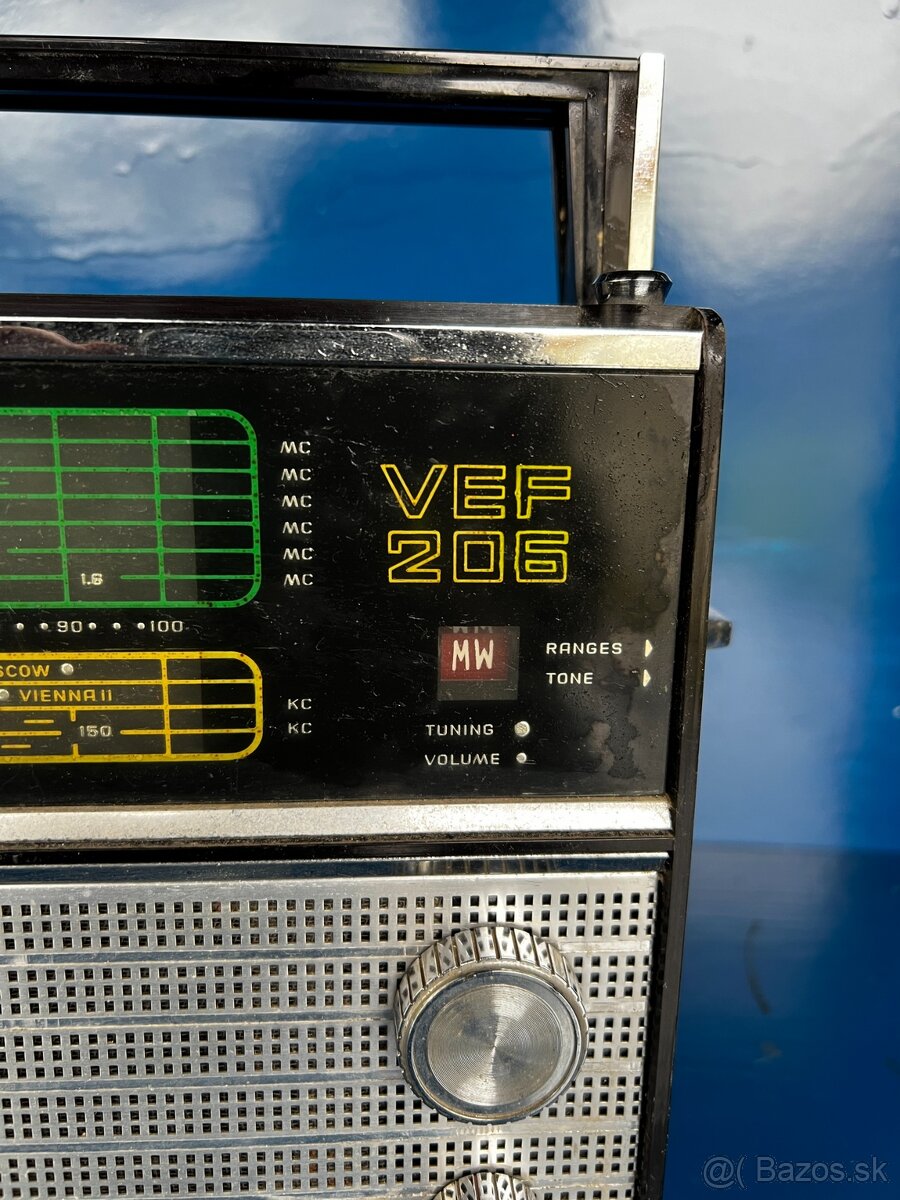Tranzistor, rádio VEF 206 - 5