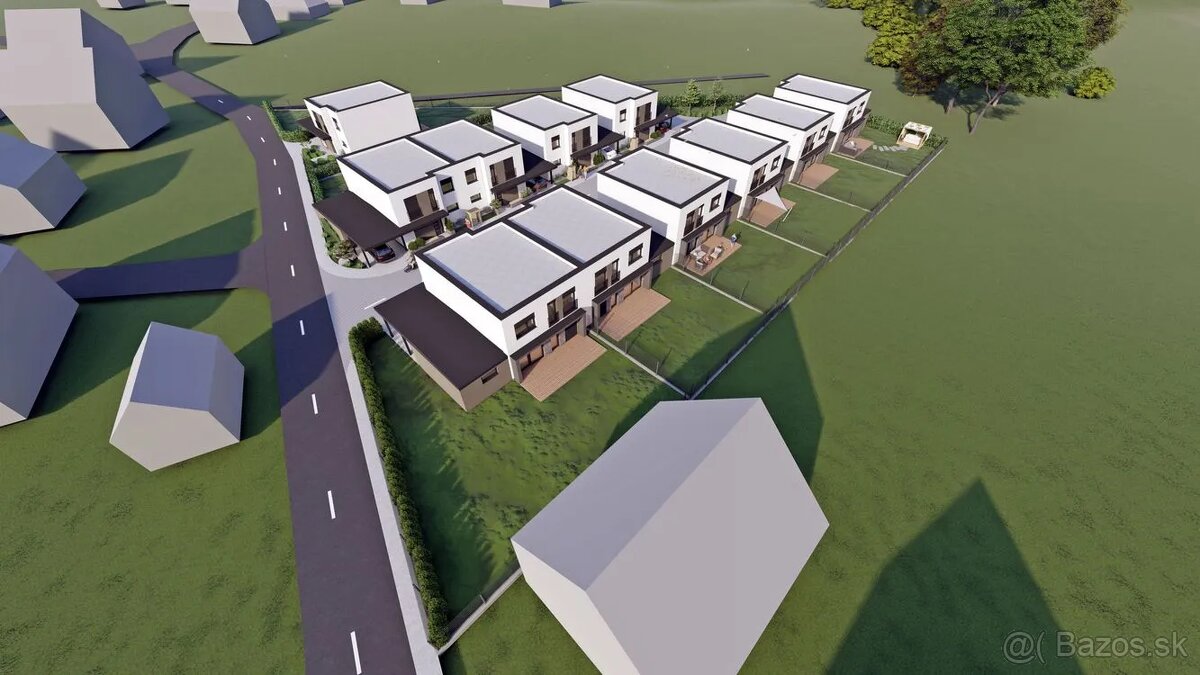 (A1) Moderné bývanie v Bitarovej - 4 izbový dom s garáž - 5