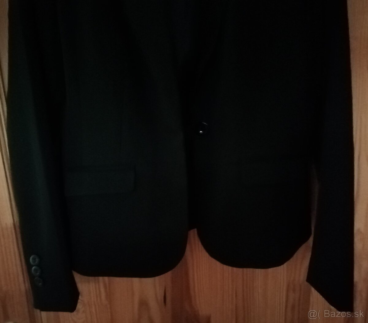 Dámske čierne sako, blejzer - 5
