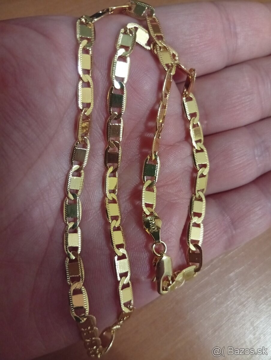 Krásna dámska POZLATENA RETIAZKA.. - 5