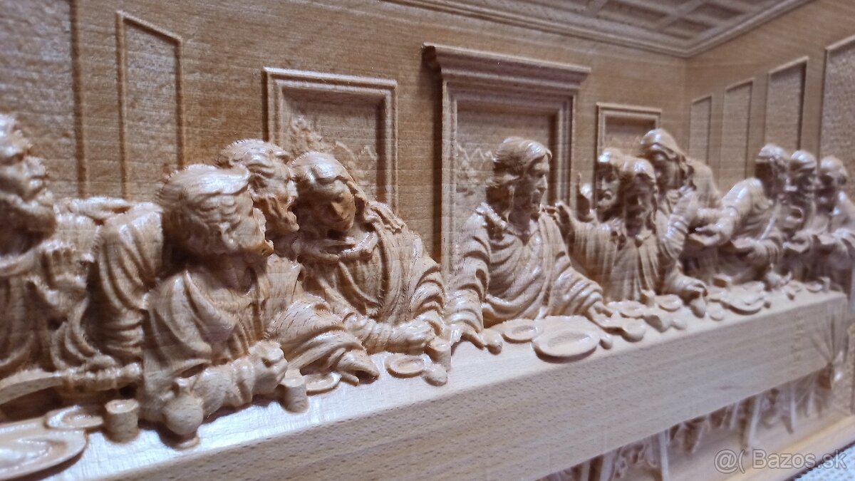 Drevorezba - Posledná večera - 5