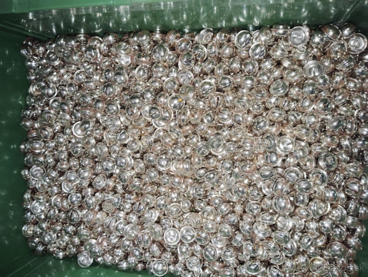 Kovové rolničky pre vianočnú tvorbu - 5