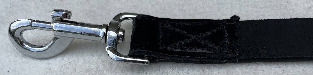 Kožené psí vodítko SLEVA - 5