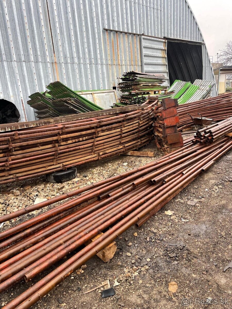 Oblúková plechová hala sklad 15x10x4,7m - 5