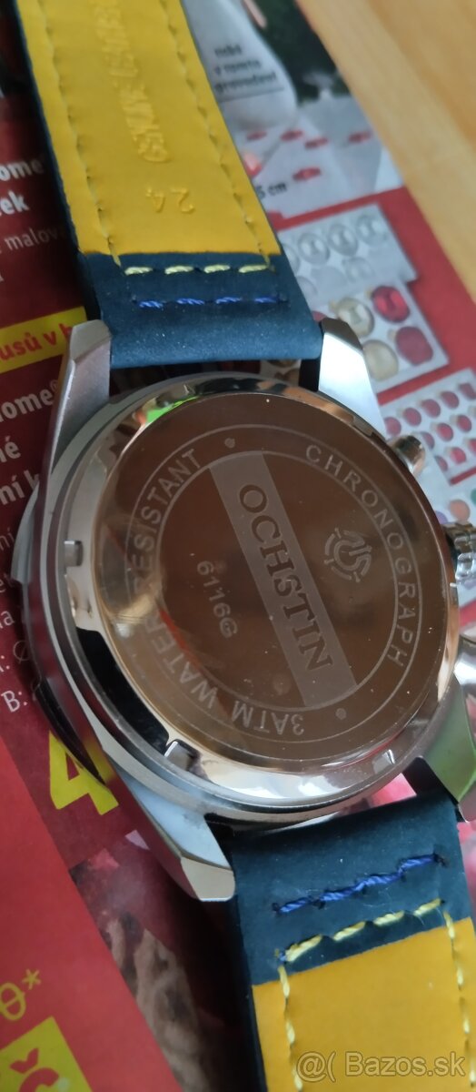 perfektní pilotské hodinky OCHSTIN CHRONOGRAF - 5