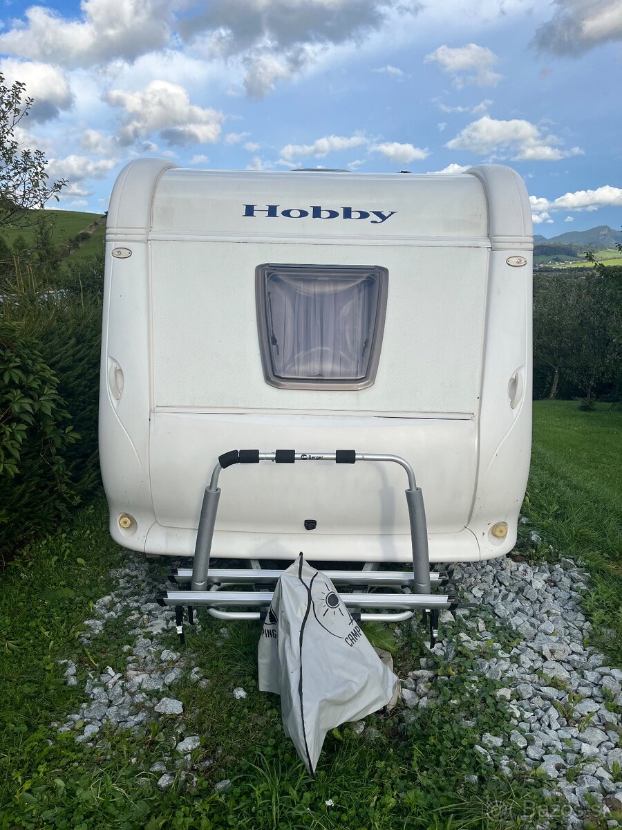 Predám obytný príves HOBBY 460 - 5