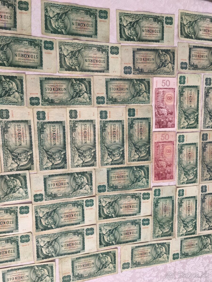 Predám staré slovenské bankovky - 5