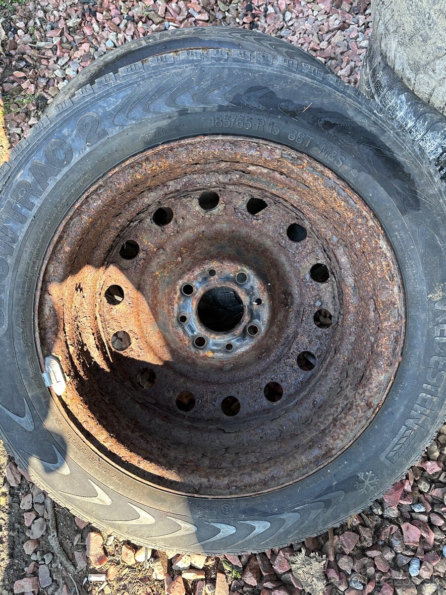 Plechove disky R15 4x108 - 5